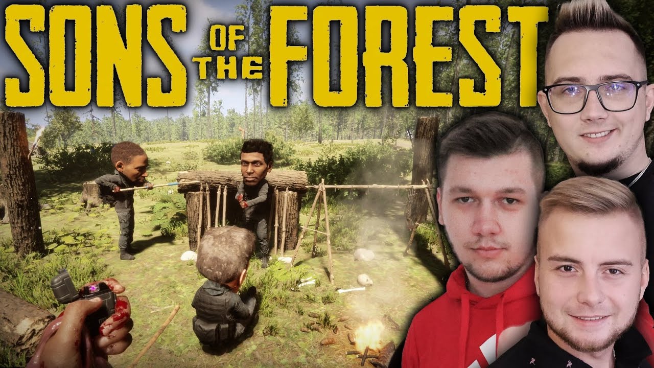 Czas Na Przygodę 😈 Znaleźliśmy Pistolet & Pierwsza Baza 😱 SONS OF THE FOREST #2 🔥 MafiaSolec