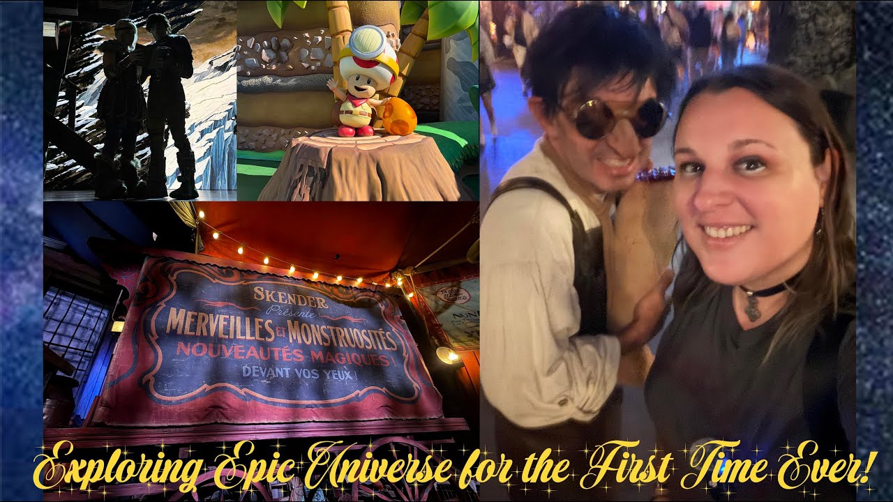The One Where We Visit Epic Universe for the First Time Ever!