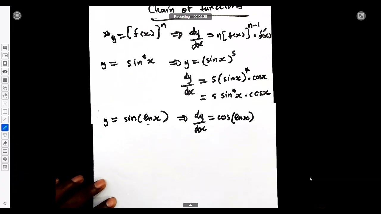 N5 Mathematics: Chain Rule (Chain of Functions)