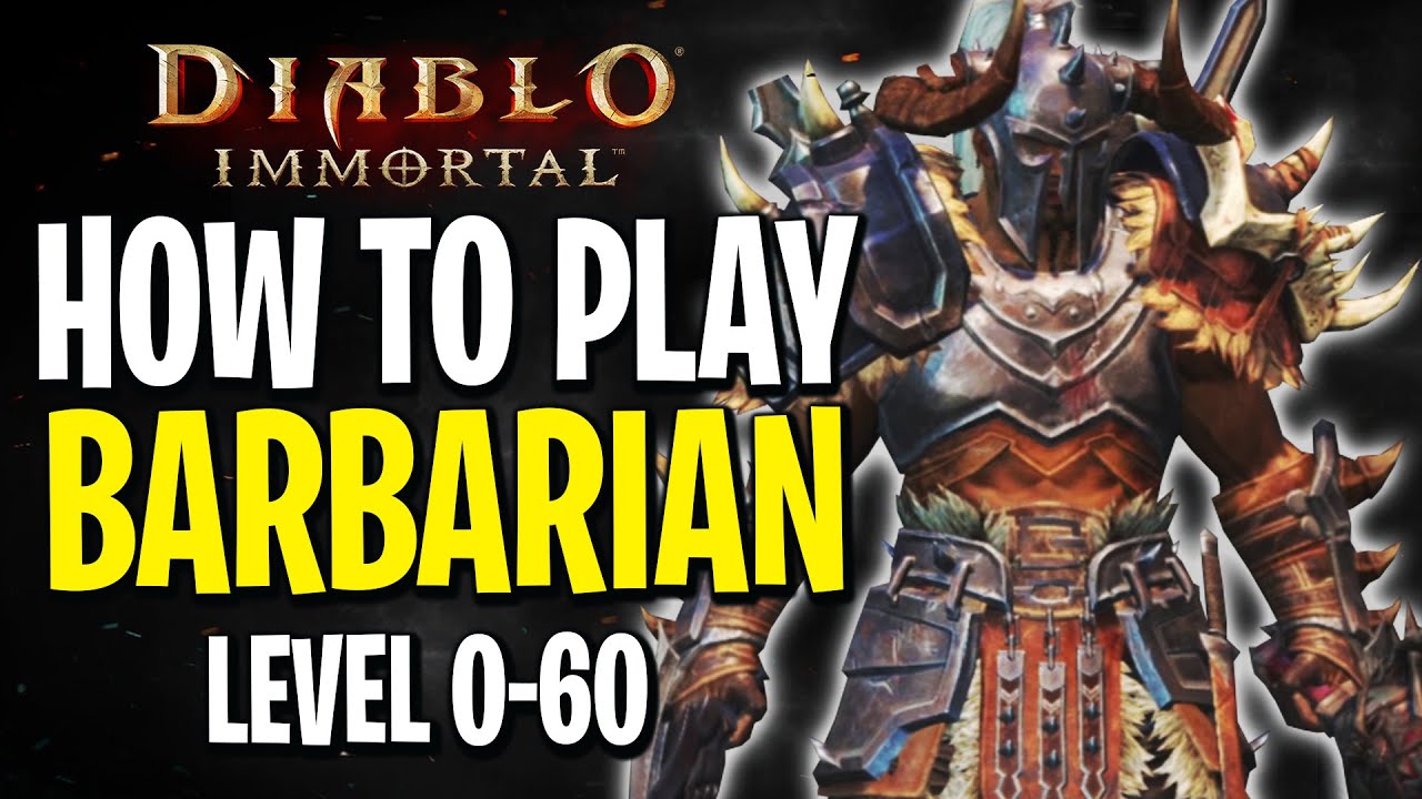 Руководство по игре Diablo Immortal Barbarian | Руководство по сборке и прокачке варвара