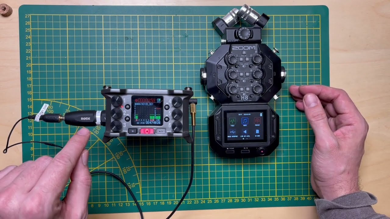 Zoom F6 vs Zoom H8 practical review