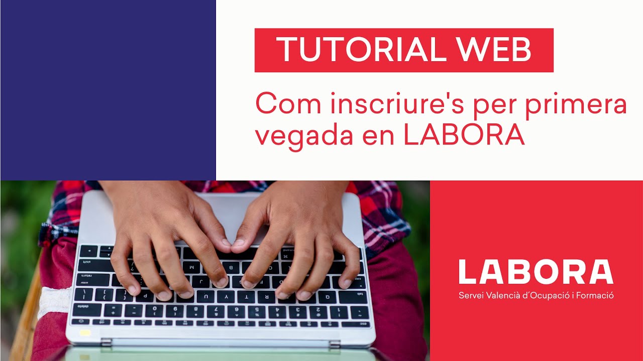 Com INSCRIURE'S per PRIMERA VEGADA en LABORA | Tutorial | LABORA