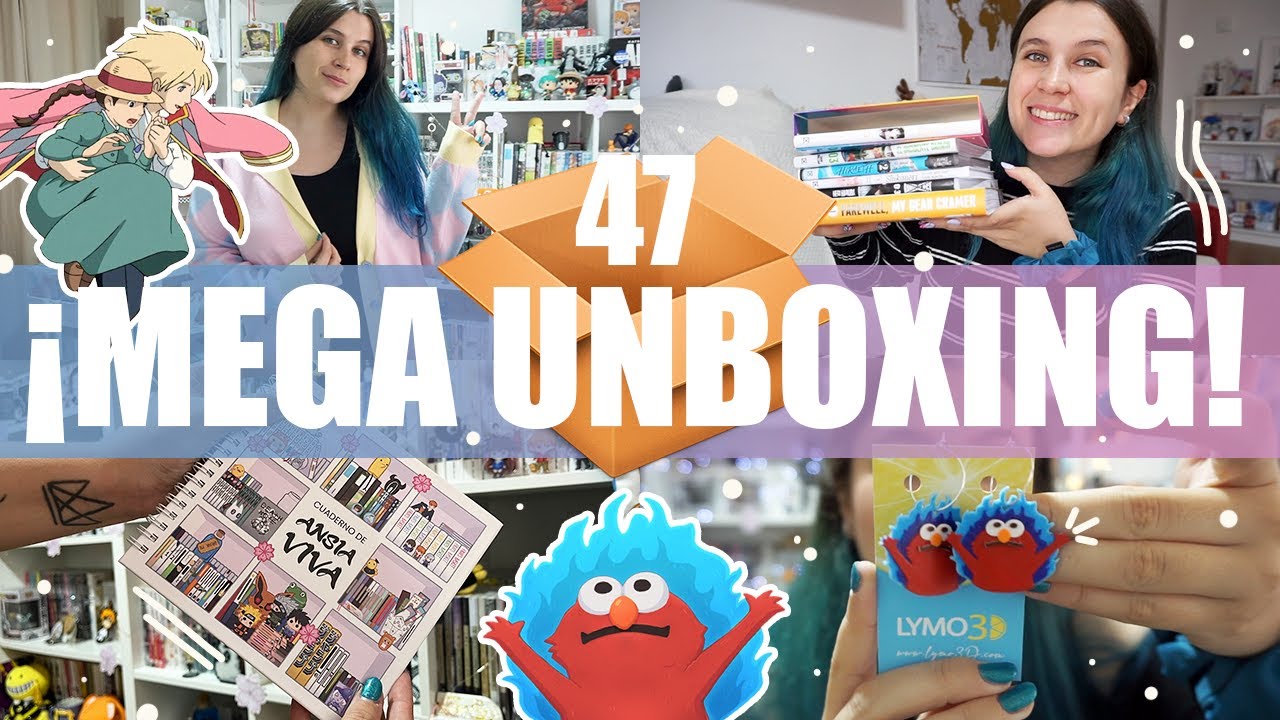 📦 ¡MEGA UNBOXING 47! | Jersey GHIBLI, Cuaderno de ANSIA VIVA, Pendientes personalizados y más 📦