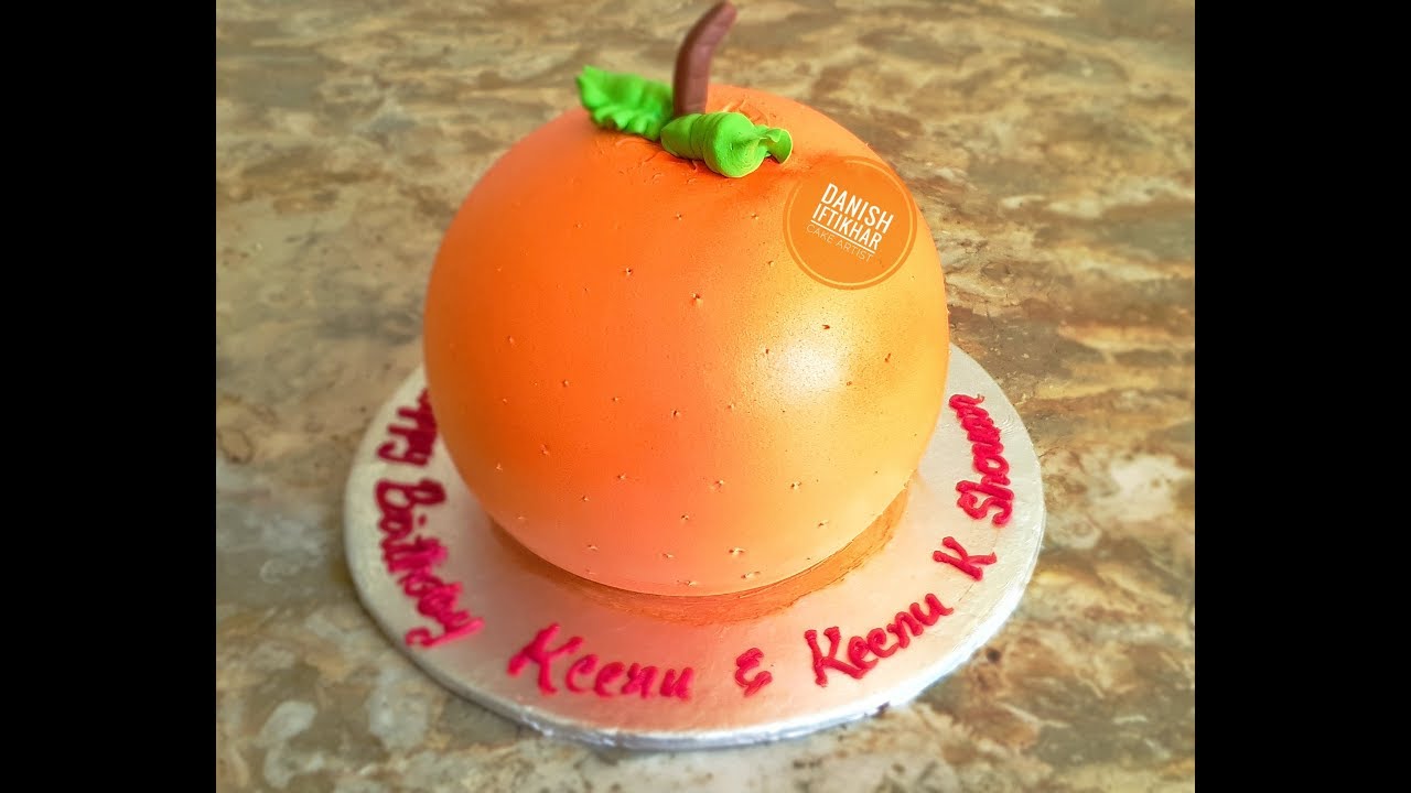 Orange Cake by Danish Iftikhar