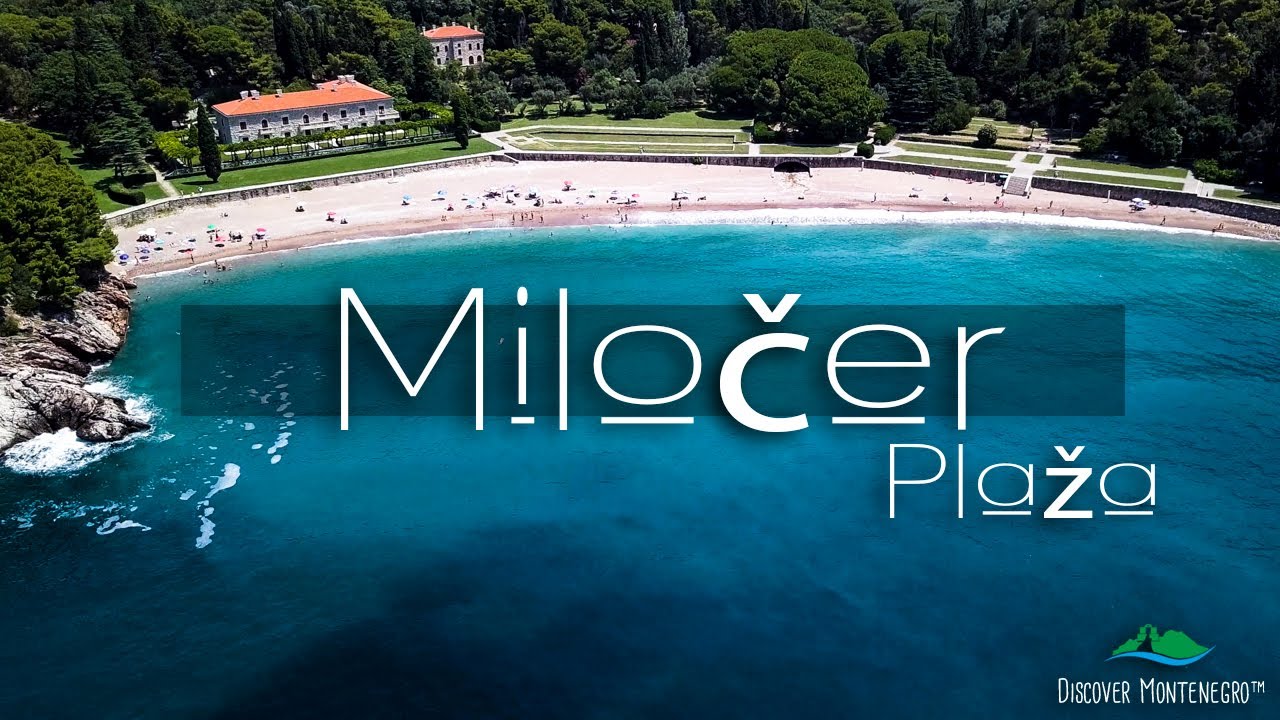 Miločer Plaža - Miločer beach ~ Budva || Discover Montenegro in colour &trade; #budva 🏝️🍹⛱️🌞 🌊🐚🦀⚓️🥽🏊⛵