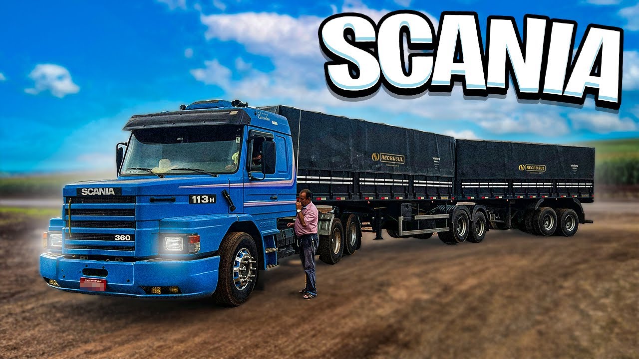 SCANIA 113 TOP LINE NO BITREM PRESSÃO NA ROÇA