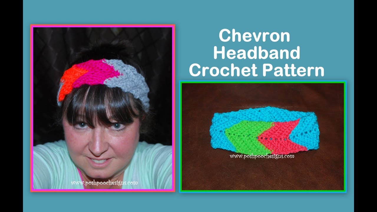 Chevron Headband Crochet Pattern