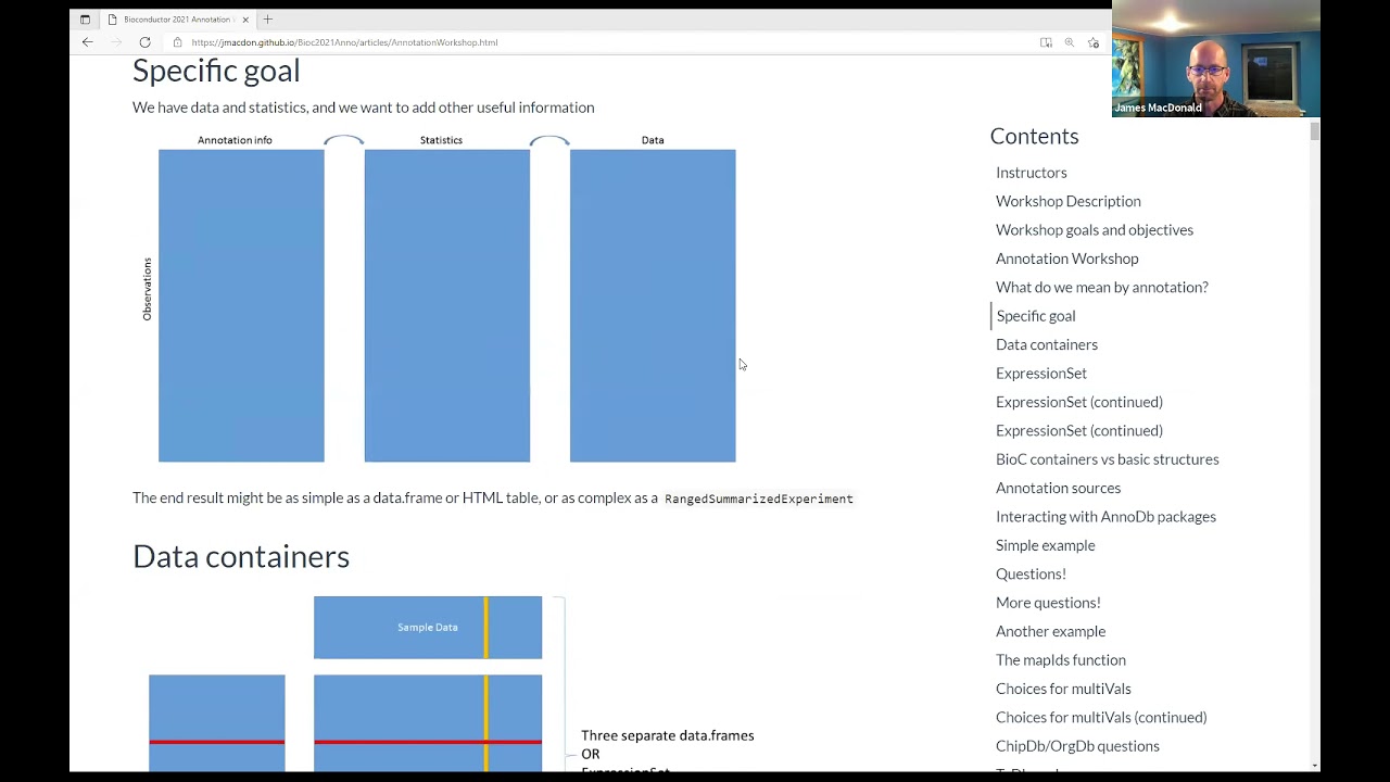 Introduction to Bioconductor Annotation Resources / public data resources -  17th November 2021