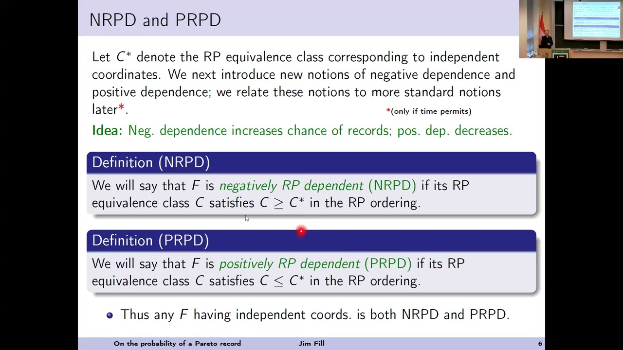 On the probability of a Pareto record