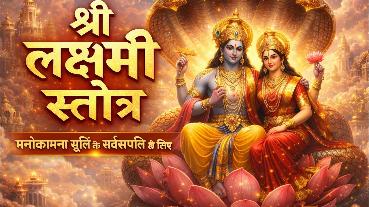 Shri Lakshmi Stotram | धन, सुख और समृद्धि के लिए शक्तिशाली लक्ष्मी मंत्र
