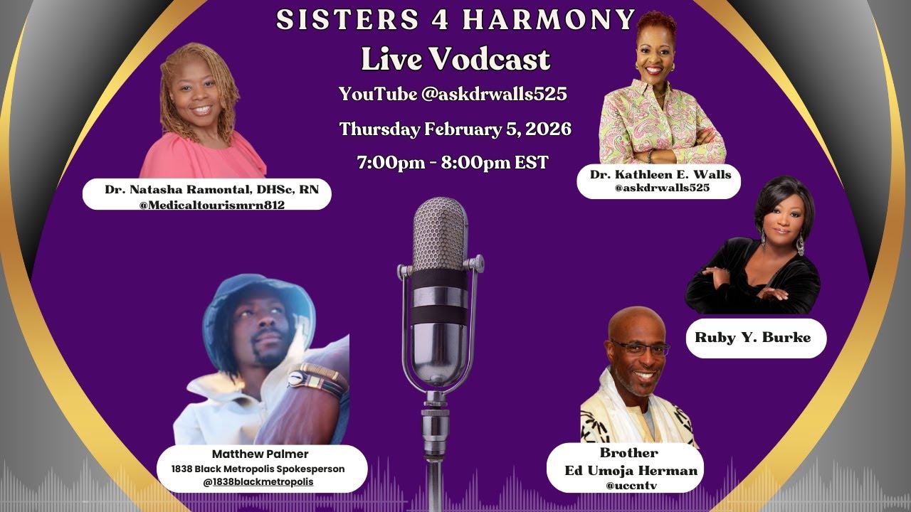 Black Philadelphia Tours w/1838 Black Metropolis, (Sisters 4 Harmony Vodcast)