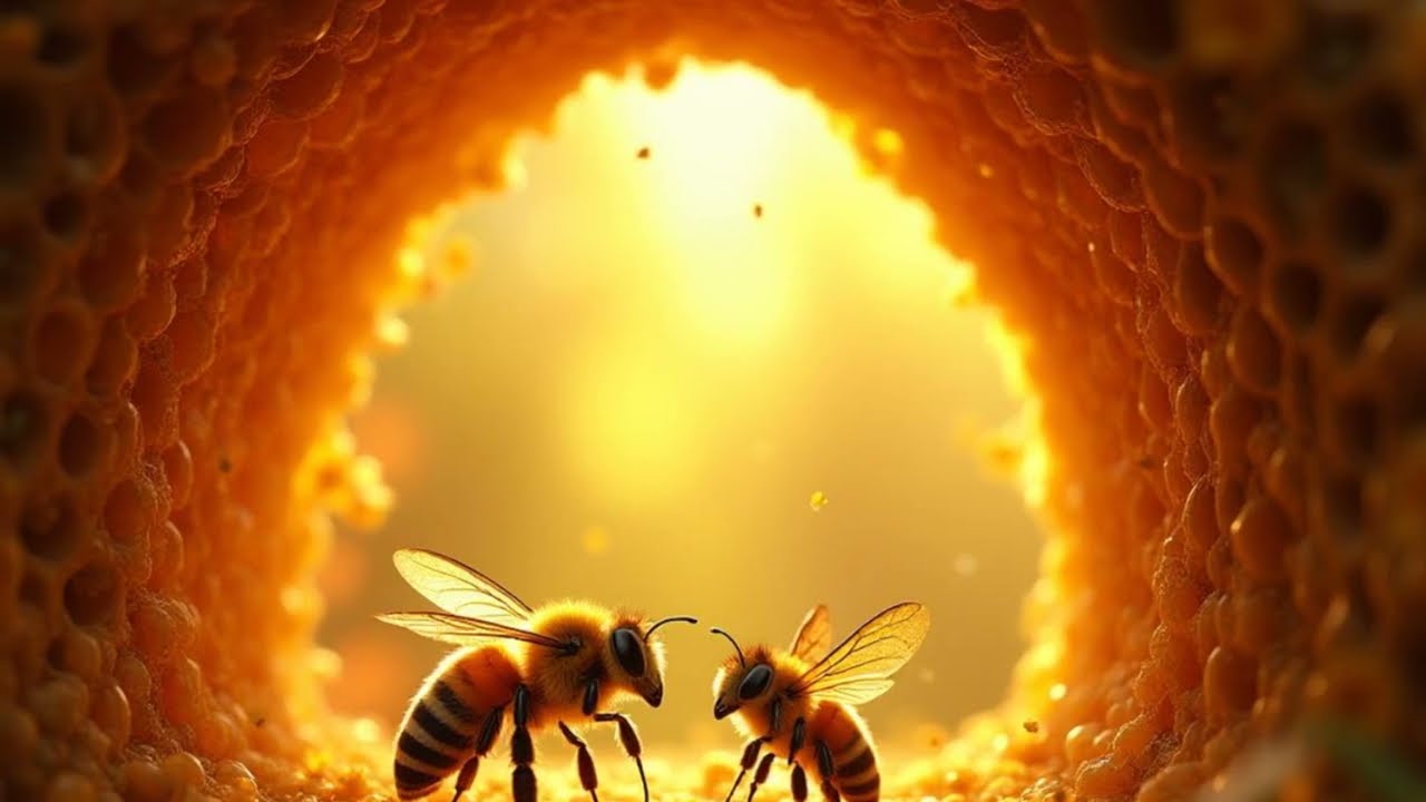 Biene Bellas Abenteuer: Die magische Reise im Bienenstock. ( Info Bienen wissen lernen )
