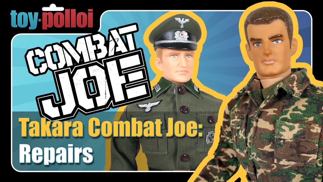 Ремонт винтажных японских фигурок Combat Joe — Toy Polloi