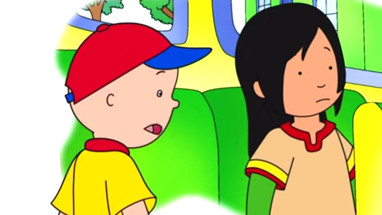 Ruca em português ★ Ruca e o Assento do Ônibus ★ Caillou Episódio Completo ★ Desenho Animado