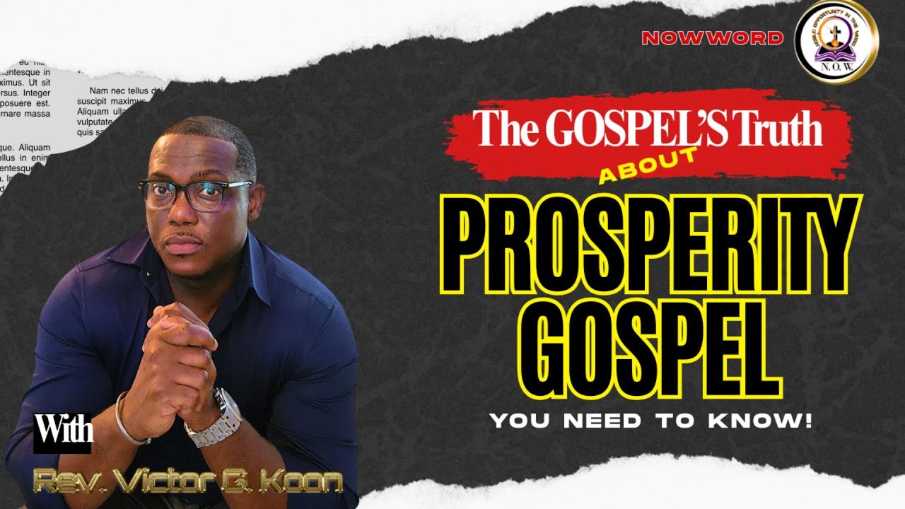 The Shocking Lies Behind Prosperity Gospel