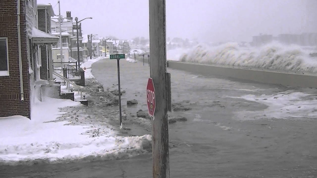 Blizzard on Winthrop Beach 2013