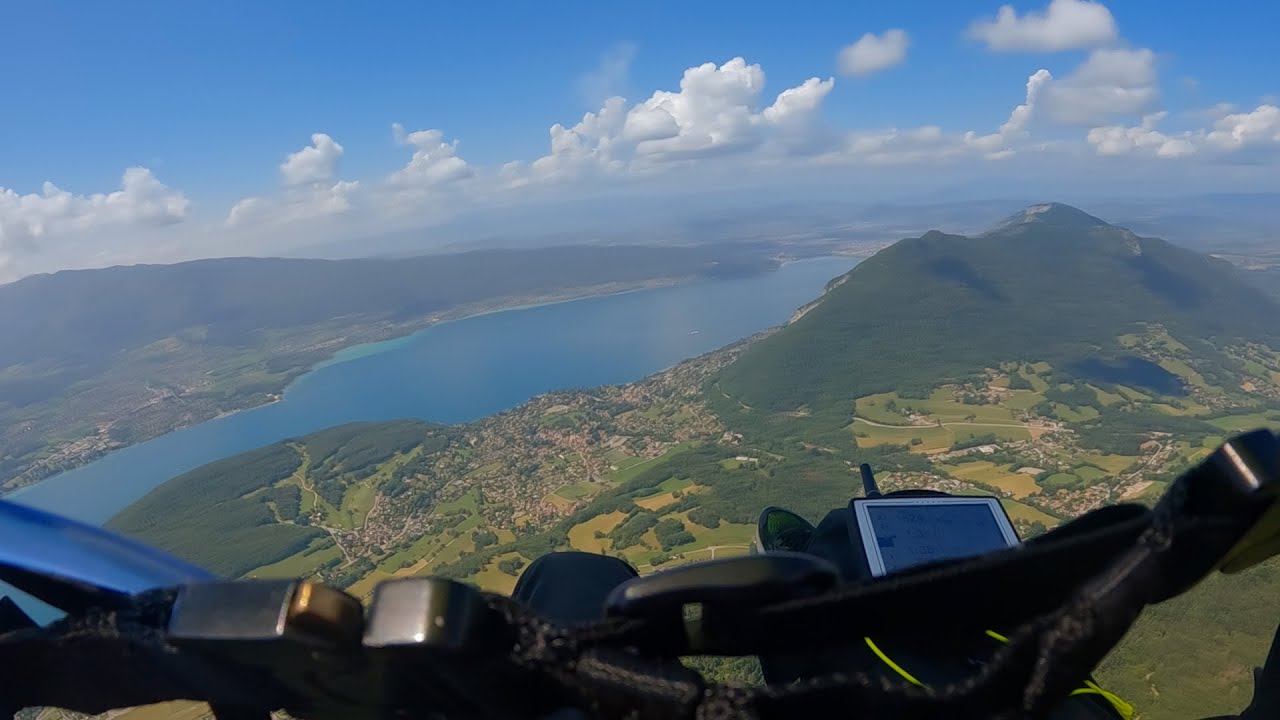 Lake Annecy, a paragliding adventure.