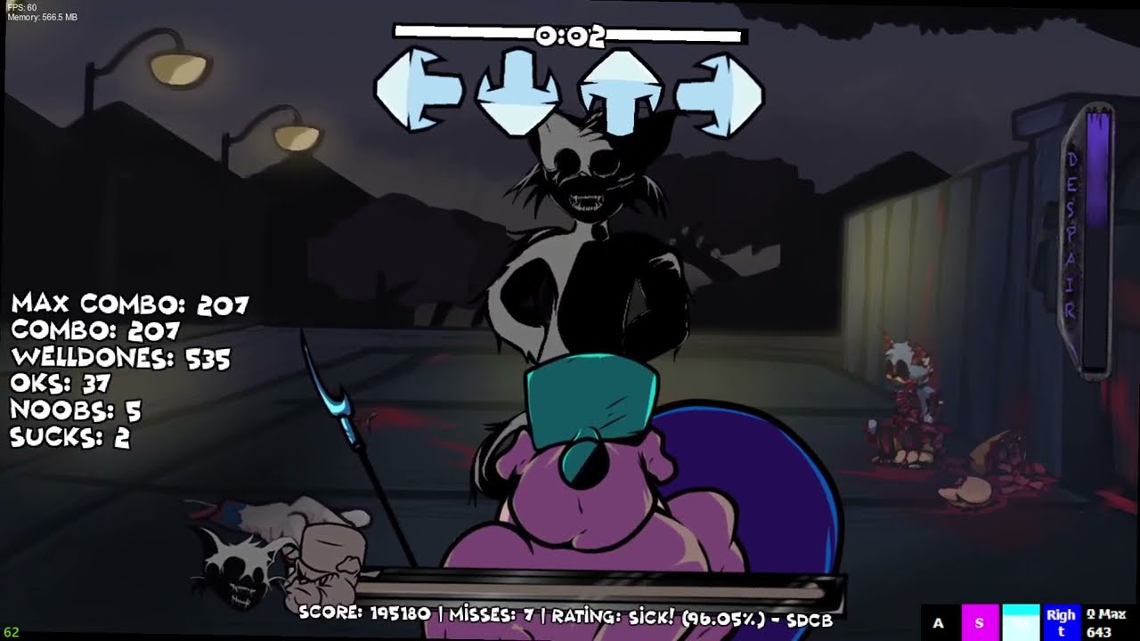 FNF - Desire Or Despair - VideoHD - Starved Butch