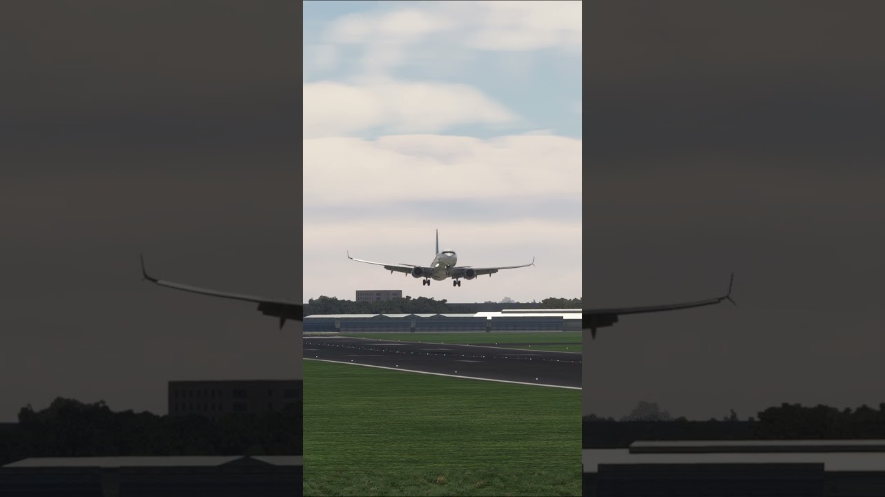 Late call landing #unitedairlines #vatsim #b737900er #microsoftflightsimulator #planespotting