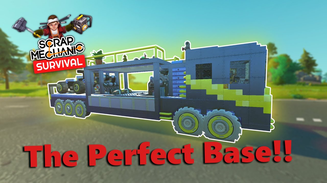 The Base Is FINISHED!! | Scrap Mechanic Survival ep. 36