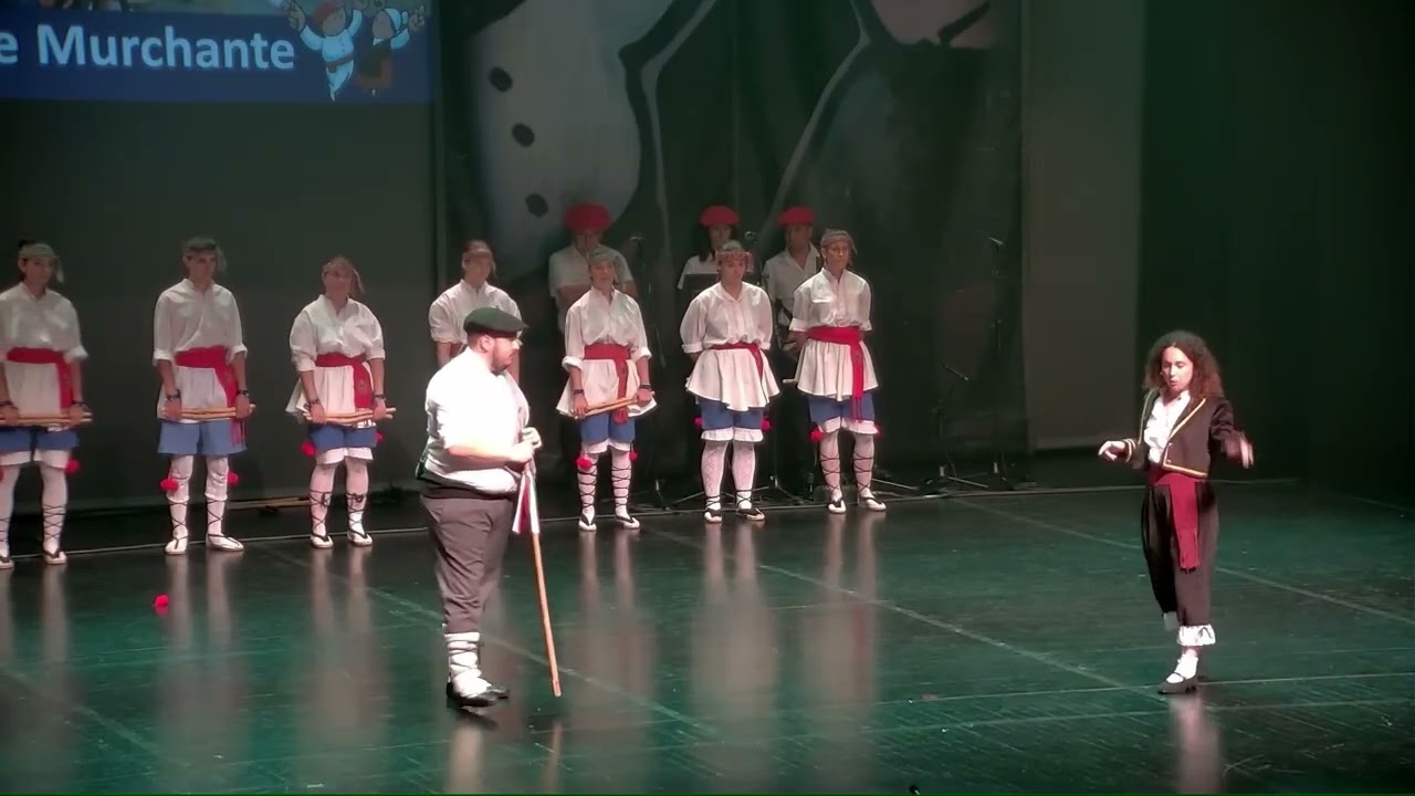 LIII.  Euskal Herriko Dantza Agerketa: PALOTEADO Y DANTZARIS DE MURCHANTE (Nafarroa)