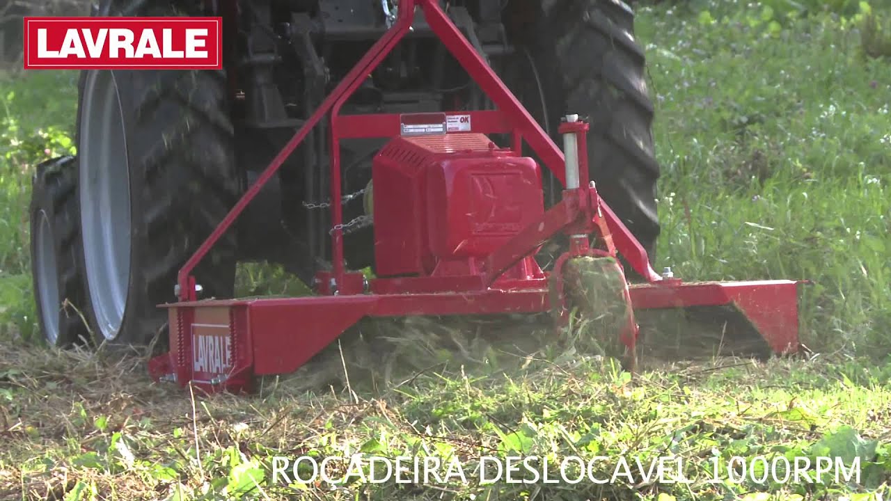 Roçadeira Deslocável 1000RPM