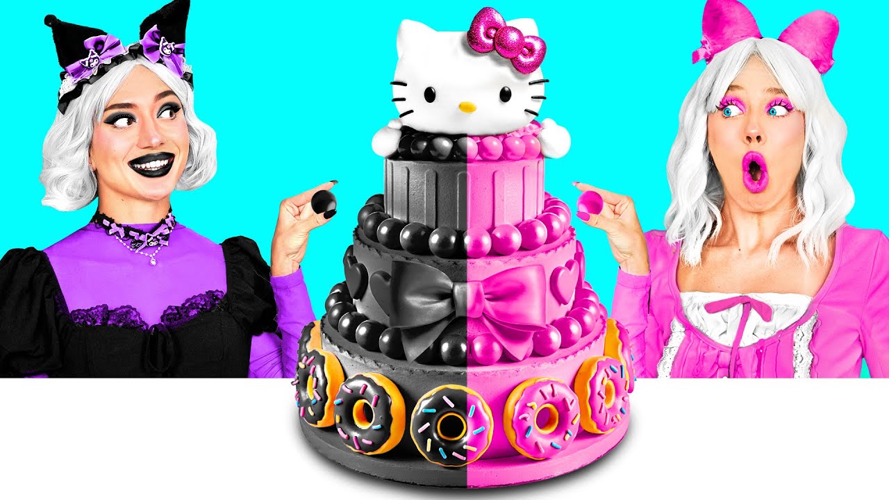 Укрась Торт Челлендж | Hello Kitty против Куроми от BaRaDa Challenge