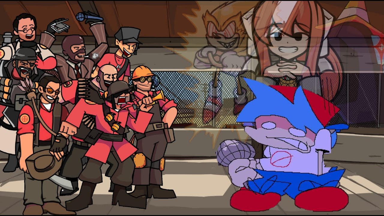 Omnifortress (Omnipresent but TF2 characters sing it and BF changes skin every time) (fnf cover)