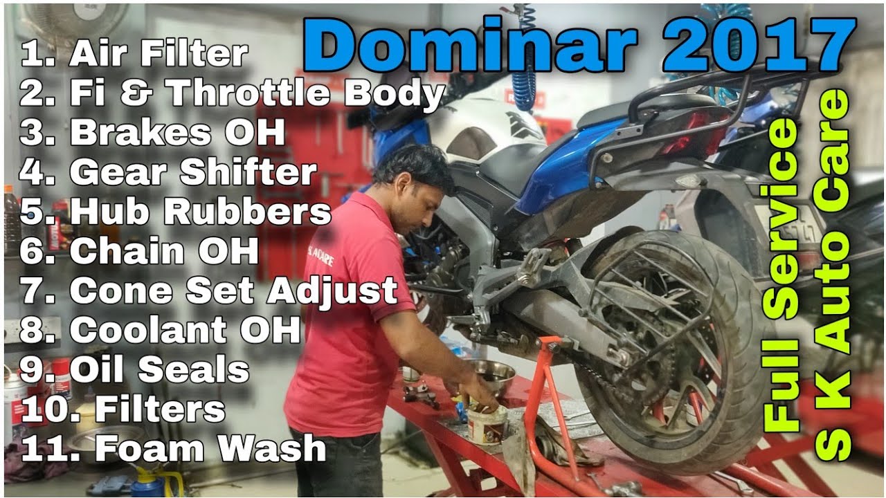 Dominar 400 Service 27500 | Coolant OilSeal Filter FoamWash ConeSet Brake | SK Auto Care | DNA VLOGS