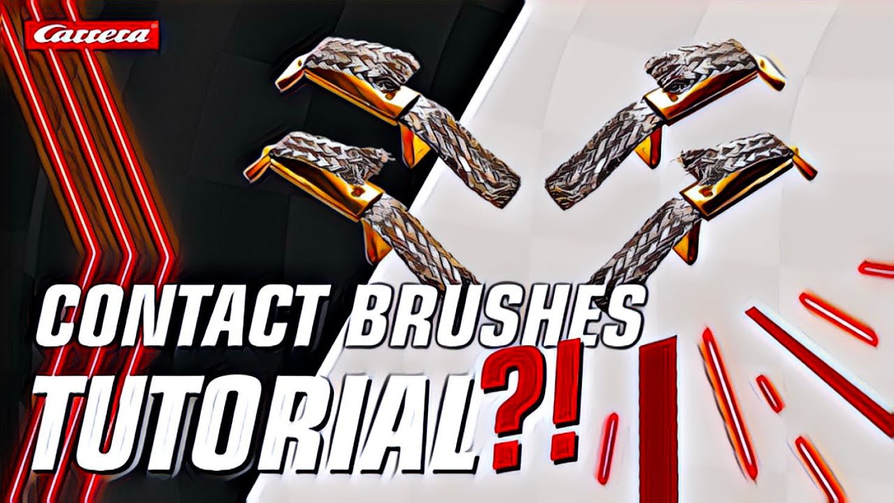 Tutorial 🪮 How to handle contact brushes | @Carrera