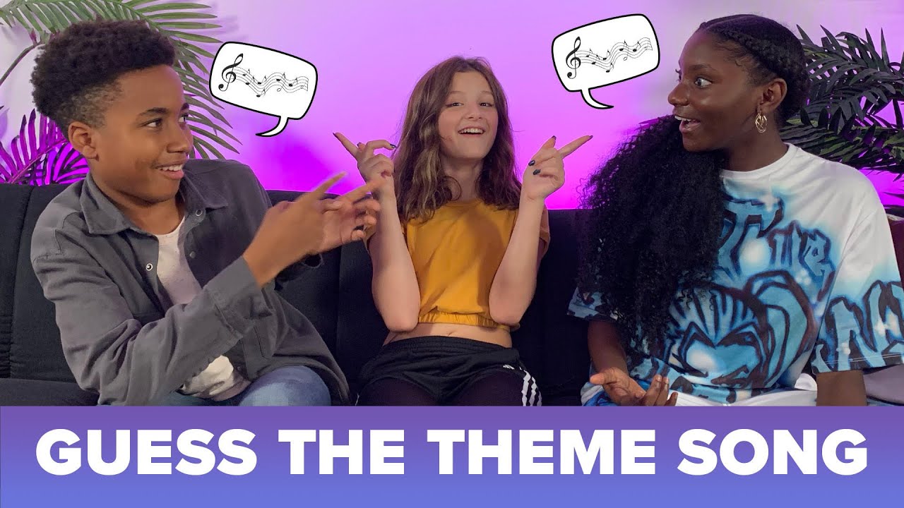 GUESS THE THEME SONG! ft. Kheris & Liam-Alexander | Hayley LeBlanc