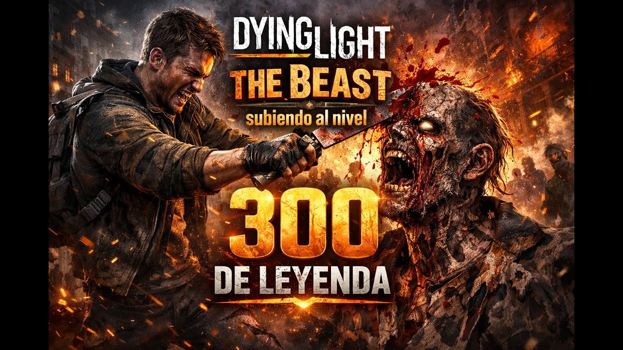 Dying Light The Beast subiendo al nivel 300 de leyenda DIA 2