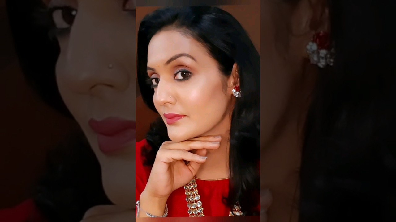 Quick party makeup  #makeup  #beginnersmakeup #shorts #viral #neetu #neetusati #tranding #youtube.