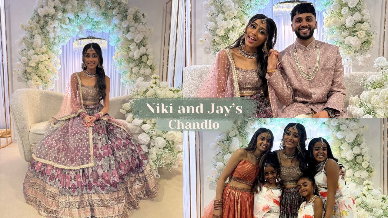 Niki and Jay's Chandlo and Sagai 💍 (Indian Engagement Ceremony) | May 2025
