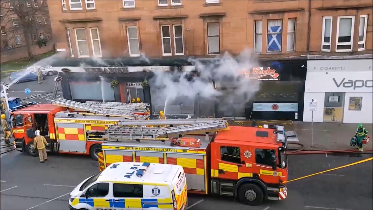 Kebabish Glasgow Fire Accident