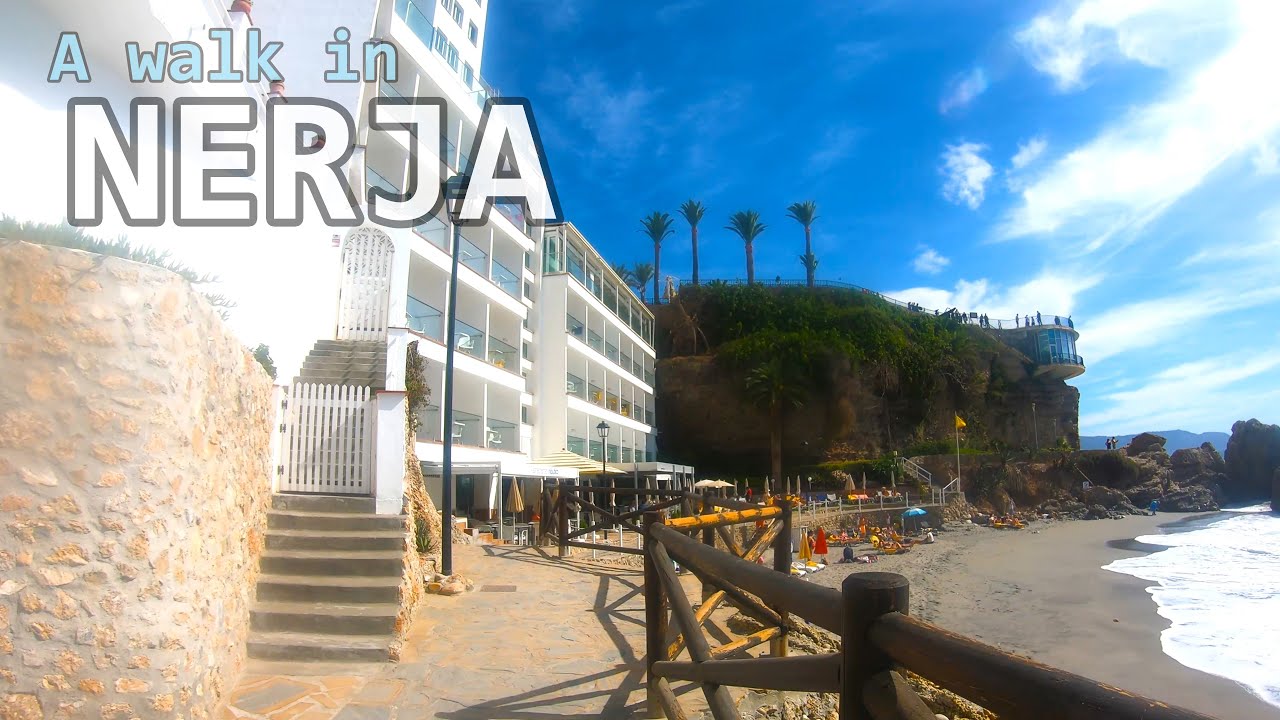 A walk in Nerja | Playa el Salón || Nerja | Axarquía | Málaga | Spain Ep#26 ||
