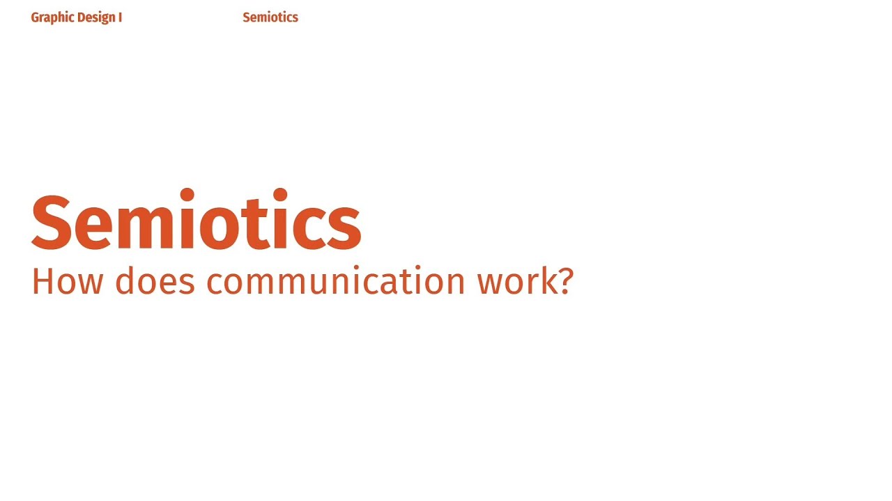 Semiotics