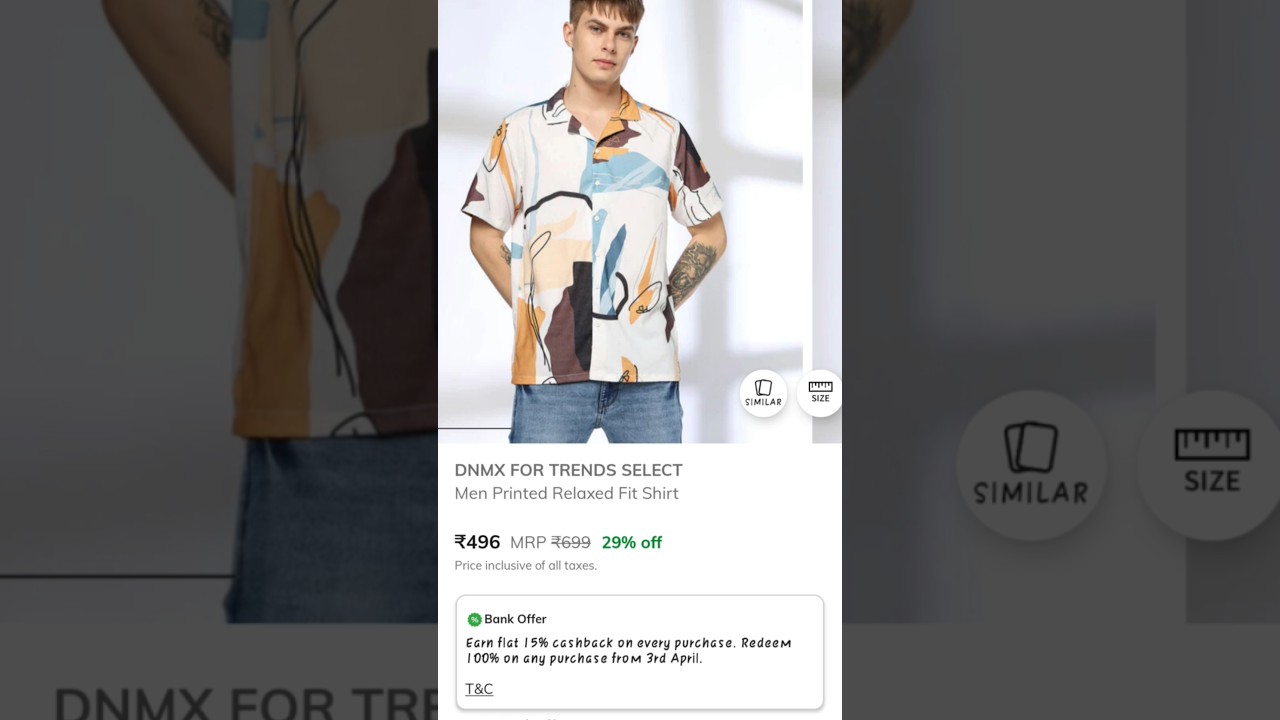 Best Shirts for men under 500 from #ajio
