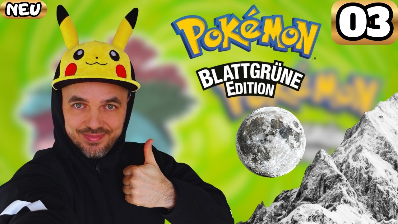 Pokémon Blattgrün - Nostalgie pur auf der Switch #03 🌿 | Wir steppen durch den Mondberg!