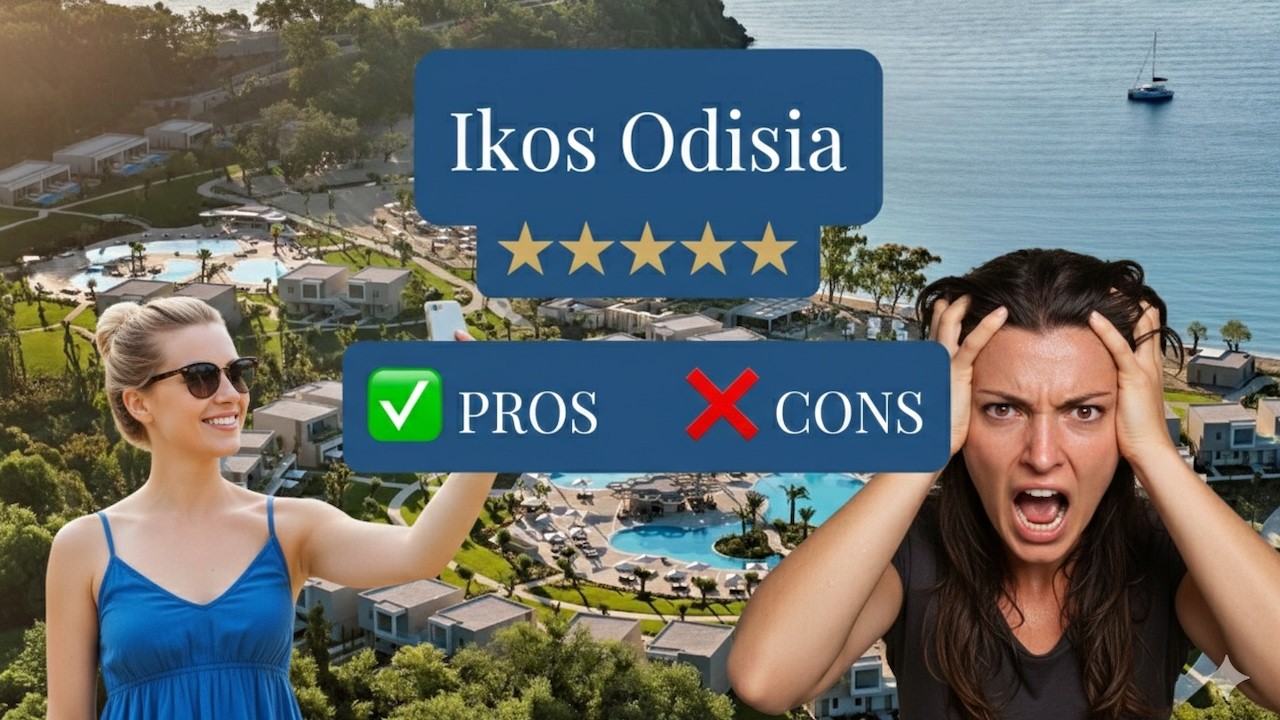 Ikos Odisia 5*, Corfu - ✅ PROS ❌ CONS