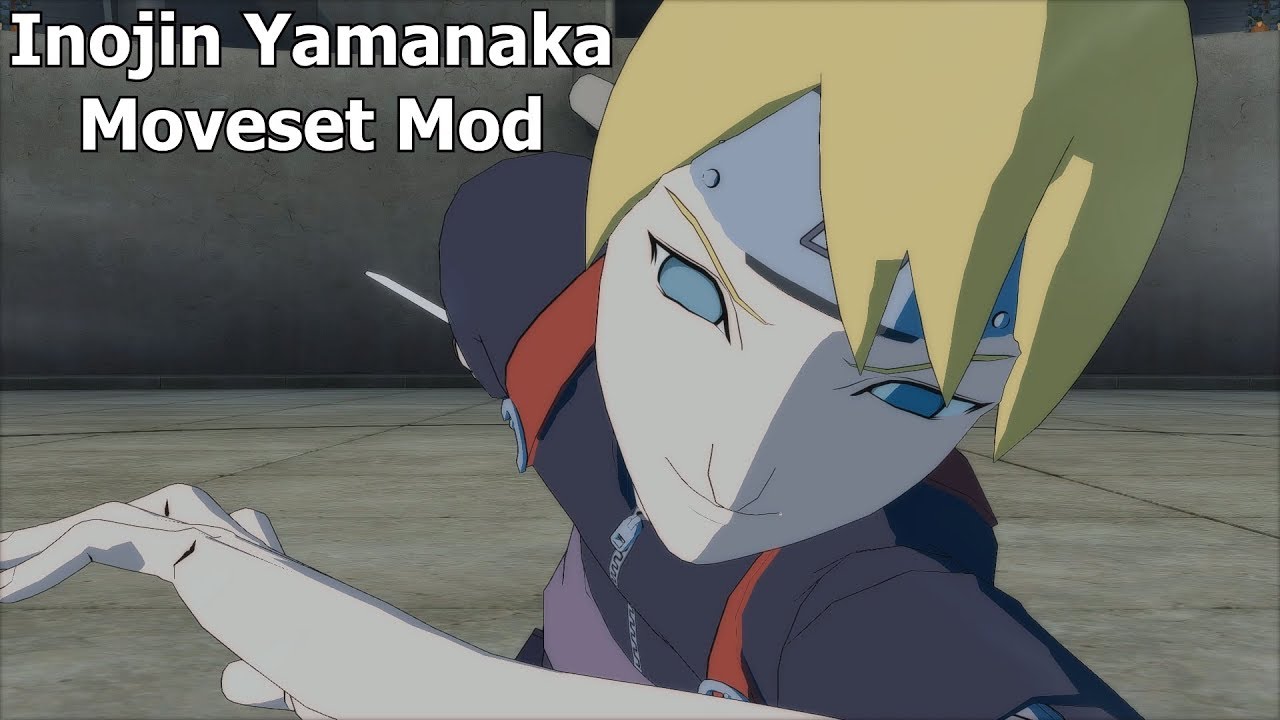 Naruto Ninja Storm 4 Road to Boruto PC MOD 60 FPS - Inojin vs Adult Ino Yamanaka Mod Gameplay 1080p