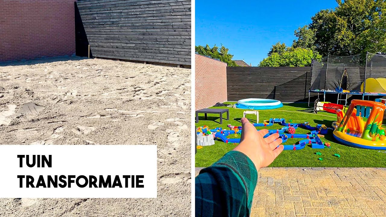 TUINTRANSFORMATIE | VERBOUW VLOG #80