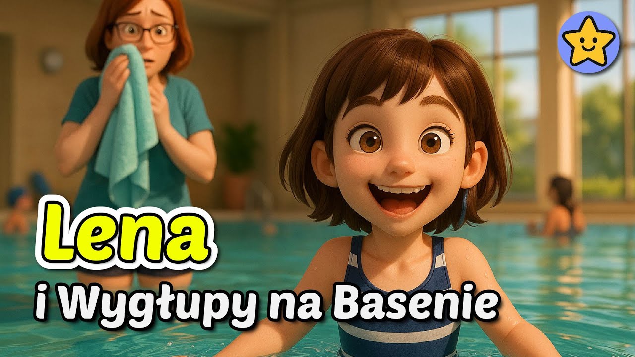 🤪🏊 Lena i Wygłupy na Basenie - Edukacyjna bajka - Moja Bajkolandia 🏊🤪