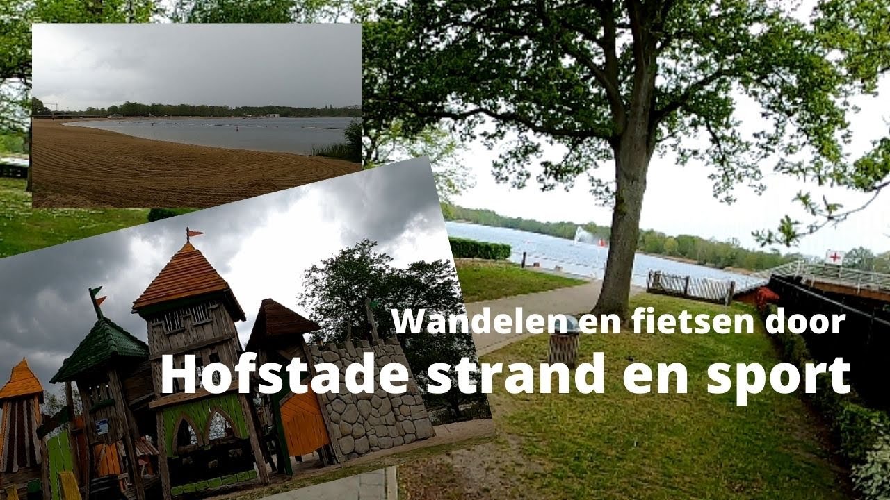 Wandelen en fietsen langs Hofstade strand en sport