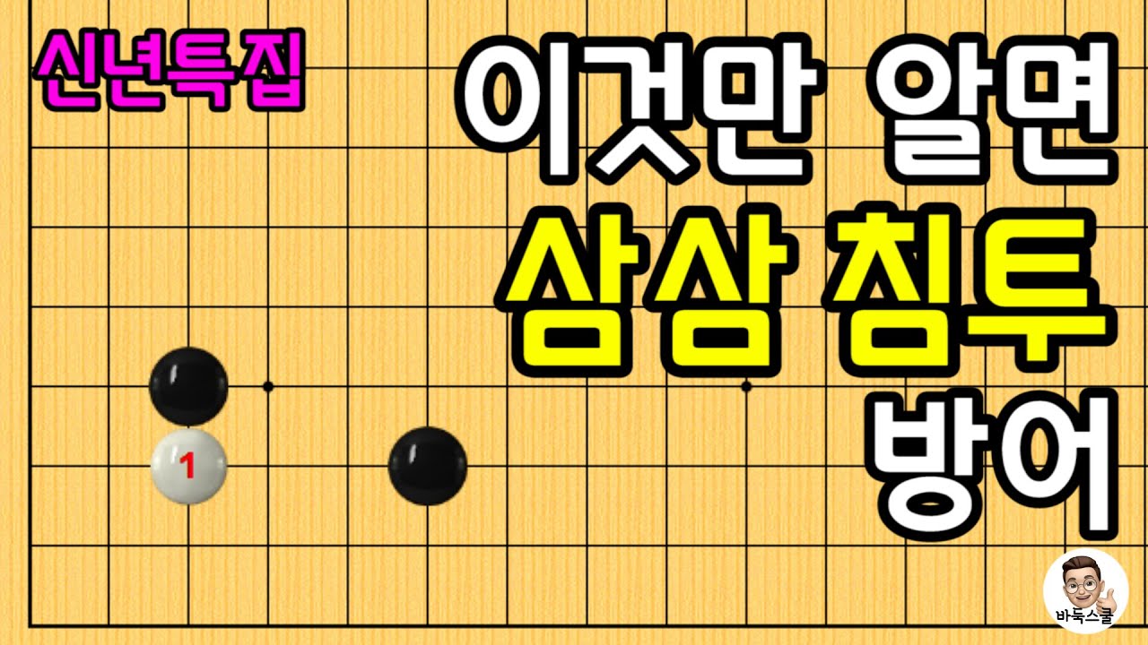 신년특강! 눈목자 굳힘에 삼삼 침투 완벽 정리 #바둑강의 #baduk