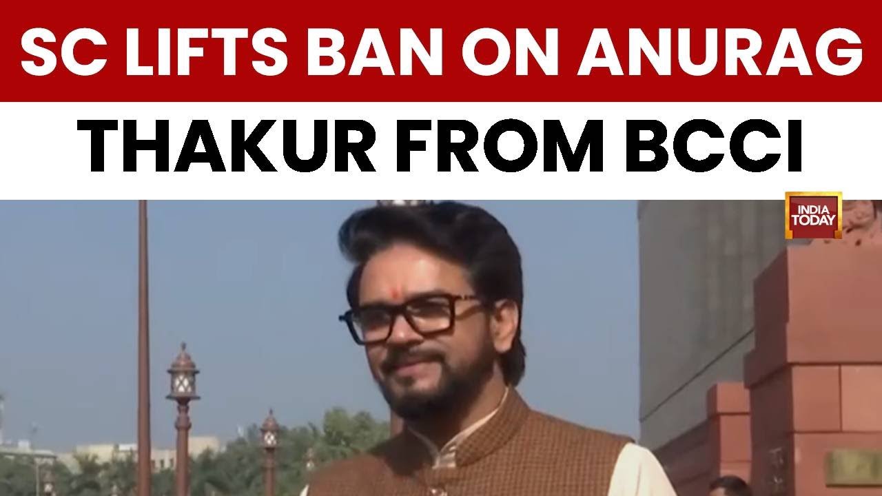 Breaking News: Anurag Thakur Cleared By Supreme Court To Return To BCCI After Nine-Year Ban