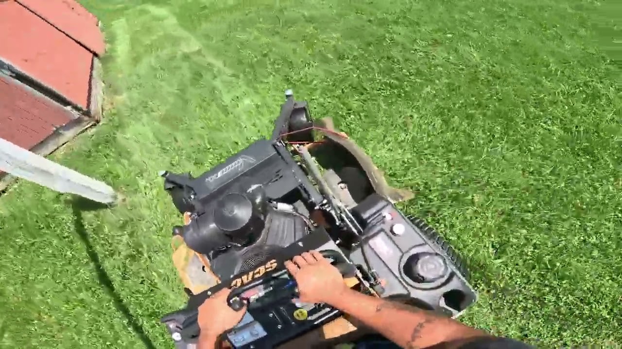 mowing a $225 yard