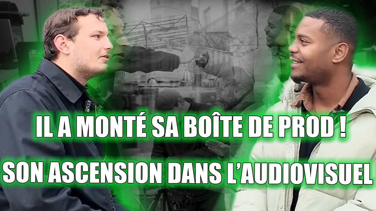 Il a mont&eacute; sa boite de production audiovisuelle, + de 100 CLIPS ! Il nous r&eacute;v&egrave;le tout !