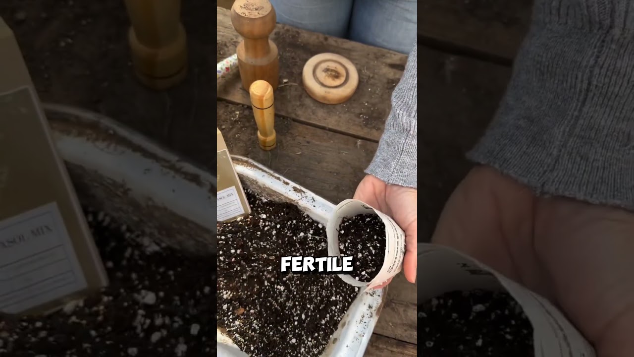 She Starts Seeds Using Only Recycled Paper 🤯