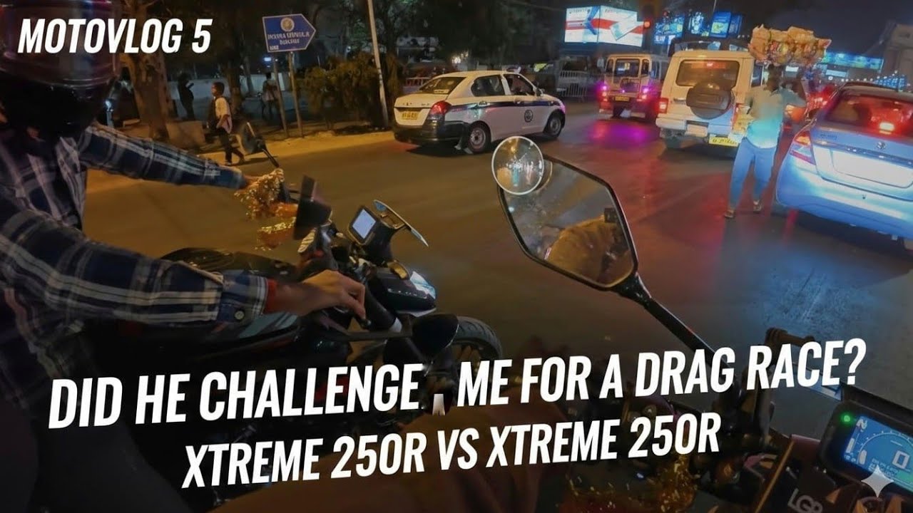 MOTOVLOG 5 | DID HE CHALLENGE ME FOR A DRAG RACE?